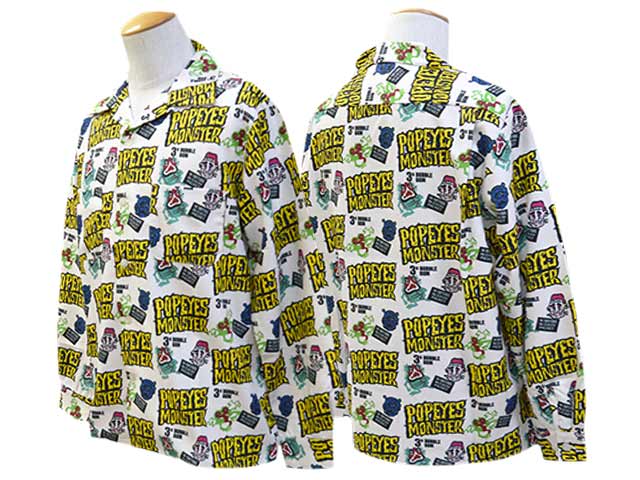 ��2����POP EYES/�ݥåץ�������2025SS��Monster L/S Shirts/��󥹥������󥰥��꡼�֥���ġ�(25SS-PPE-3)