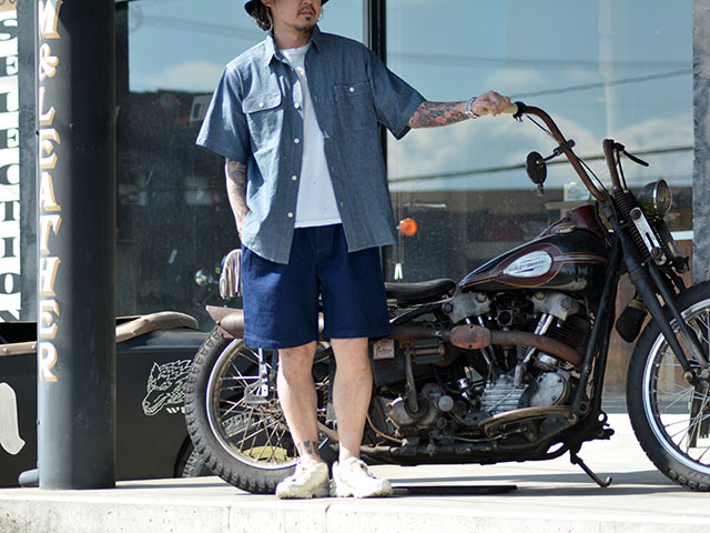 (30% OFF)��2����BLUCO/�֥륳��2025SS��12oz Denim Easy Work Shorts/12���󥹥ǥ˥।������������硼�ġ�(153-45-004)