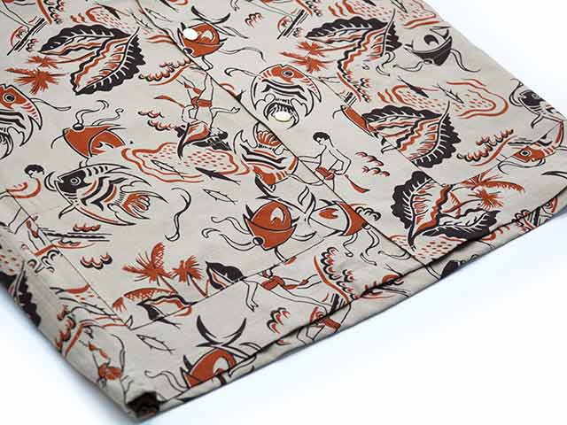 ��BY GLADHAND/�Х�����åɥϥ�ɡ�2025SS��L/S Coverall Shirts��SEA ISLAND��/���󥰥��꡼�֥��С������륷��ġɥ����������ɡɡ�(BYGH5107)