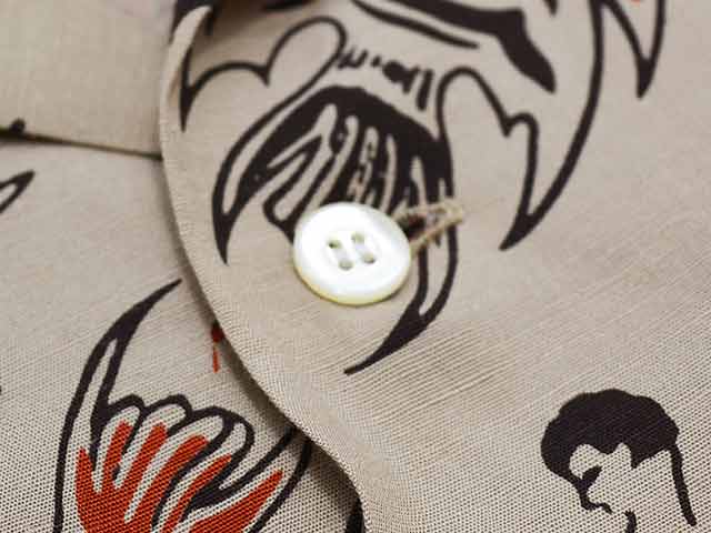 ��BY GLADHAND/�Х�����åɥϥ�ɡ�2025SS��L/S Coverall Shirts��SEA ISLAND��/���󥰥��꡼�֥��С������륷��ġɥ����������ɡɡ�(BYGH5107)