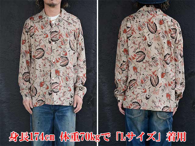 ��BY GLADHAND/�Х�����åɥϥ�ɡ�2025SS��L/S Coverall Shirts��SEA ISLAND��/���󥰥��꡼�֥��С������륷��ġɥ����������ɡɡ�(BYGH5107)