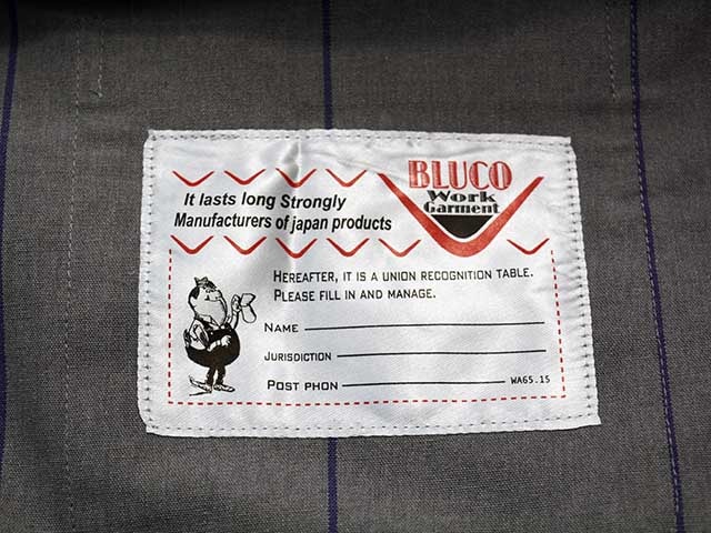 (30% OFF)��4����BLUCO/�֥륳��2025SS��Garage S/S Stripe Work Shirts/���졼�����硼�ȥ��꡼�֥��ȥ饤�ץ������ġ�(153-21-007)