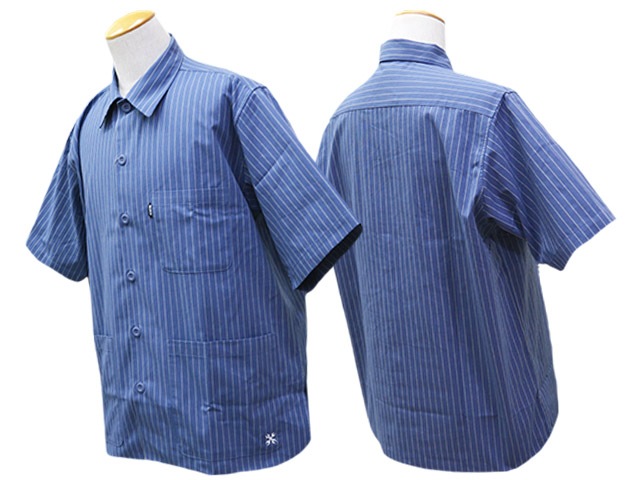 【7/27までSALE】【レア美品】UNDERCOVER ワークシャツ ブルー 全4色【BLUCO/ブルコ】2025SS「Garage S/S Stripe Work Shirts