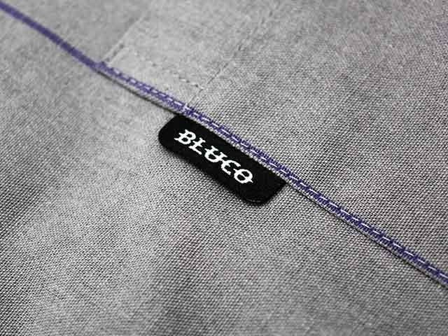 (30% OFF)��4����BLUCO/�֥륳��2025SS��Garage S/S Stripe Work Shirts/���졼�����硼�ȥ��꡼�֥��ȥ饤�ץ������ġ�(153-21-007)