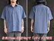 (30% OFF)��4����BLUCO/�֥륳��2025SS��Garage S/S Stripe Work Shirts/���졼�����硼�ȥ��꡼�֥��ȥ饤�ץ������ġ�(153-21-007)