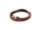 ��2����CRAMP by ��Ƿü���Ź/������ �Х� �����Υϥ����󥫥�ƥ�ۡ�Leather Double Wrap S-Kan Plain Bracelet/�쥶�����֥��å�S����ץ졼��֥쥹��åȡ�(Cr-301W)