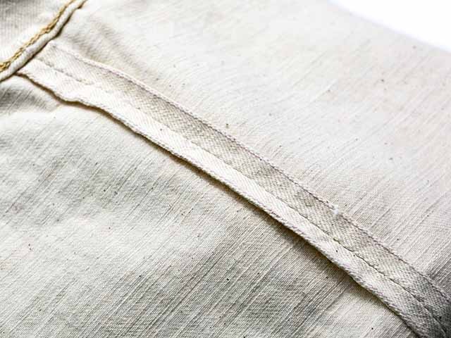 ��FULLCOUNT/�ե륫����ȡۡ�Wide Straight Denim Pants��Ecru Selvedge��/�磻�ɥ��ȥ졼�ȥǥ˥�ѥ�ġɥ�����奻��ӥå��ɡ�(0105EC/13.7oz)
