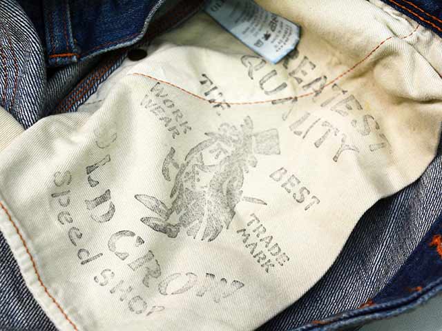 (30% OFF)��OLD CROW/������ɥ������ۡ�Old Painter Denim Pants��Vintage Finish��/������ɥڥ��󥿡��ǥ˥�ѥ�ġɥ�����ơ����ե��˥å���ɡ�(OC9902VF)