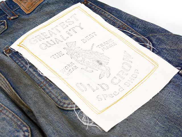 (30% OFF)��OLD CROW/������ɥ������ۡ�Old Painter Denim Pants��Vintage Finish��/������ɥڥ��󥿡��ǥ˥�ѥ�ġɥ�����ơ����ե��˥å���ɡ�(OC9902VF)