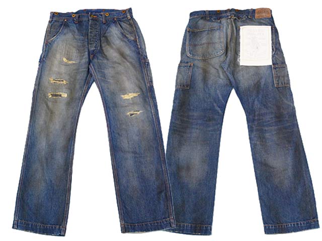 (30% OFF)��OLD CROW/������ɥ������ۡ�Old Painter Denim Pants��Vintage Finish��/������ɥڥ��󥿡��ǥ˥�ѥ�ġɥ�����ơ����ե��˥å���ɡ�(OC9902VF)