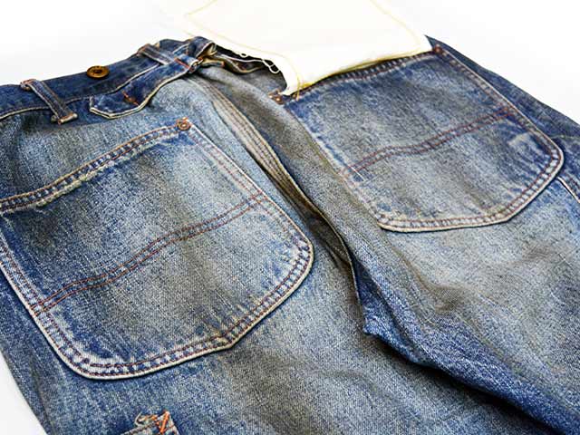(30% OFF)��OLD CROW/������ɥ������ۡ�Old Painter Denim Pants��Vintage Finish��/������ɥڥ��󥿡��ǥ˥�ѥ�ġɥ�����ơ����ե��˥å���ɡ�(OC9902VF)
