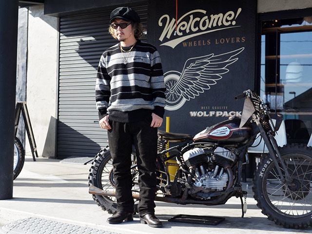 ��HWZN BROSS/�ϥ�����֥�����2025AW��Charlie Brown Sweater/���㡼�꡼�֥饦�󥻡�������