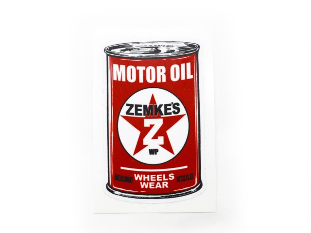 ��ZEMKE'S WHEELS WEAR/���ॱ���ۥ����륺�������ۡ�MOTOR OIL Sticker/�⡼���������륹�ƥå�����