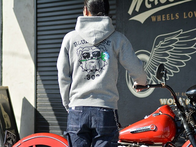 全3色【BLUE ROSE.308/ブルーローズ.308】「Pullover Parka”Bull