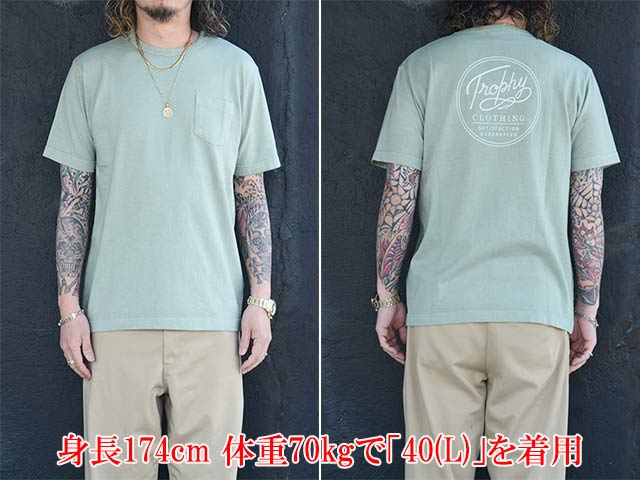 ��3����TROPHY CLOTHING/�ȥ��ե������������󥰡�2026SS��Circle Logo Overdye S/S Tee/����������������С��������硼�ȥ��꡼��Tee��(TR26SS-203)