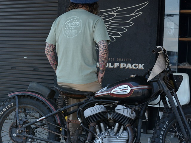 ��3����TROPHY CLOTHING/�ȥ��ե������������󥰡�2026SS��Circle Logo Overdye S/S Tee/����������������С��������硼�ȥ��꡼��Tee��(TR26SS-203)