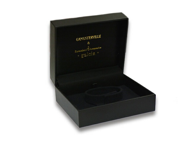 ��galcia/���륷���ۡߡ�GANGSTERVILLE/����󥰥������ӥ�ۡ�Devil&Skull Bangle/�ǥӥ�&������Х󥰥��(GSG-BA001SB)