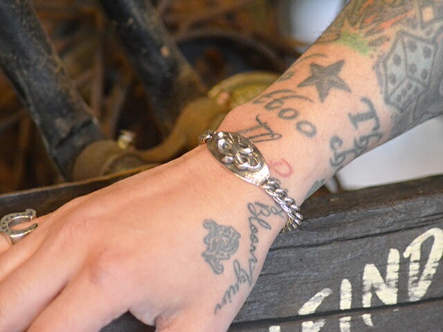 Peanuts&Co/ピーナッツカンパニー】「Snake Plate Bracelet/スネーク