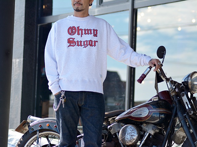 全3色【Sugar＆Co./シュガーアンドコー】2022AW「Box Sweat”Oh