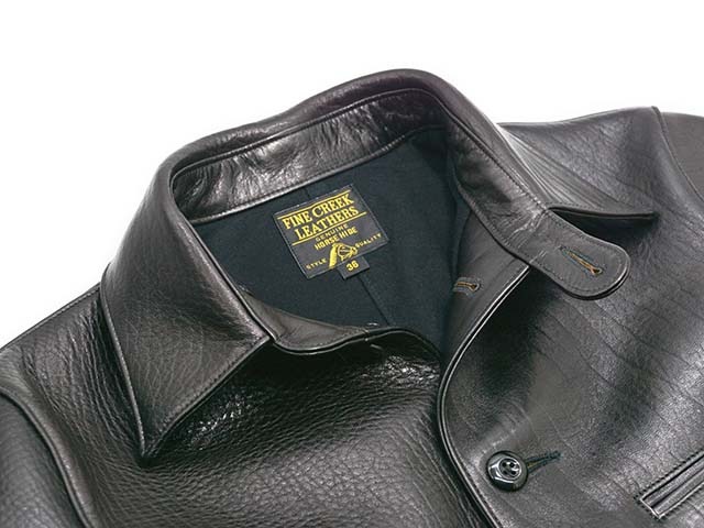 ��FINE CREEK LEATHERS/�ե����󥯥꡼���쥶�����ۡ�30's Leather Car Coat��Gilmour��/30's�쥶�����������ȡɥ���⥢�ɡ�(FCCO001)