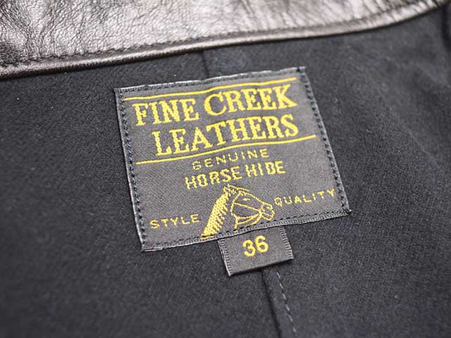 ��FINE CREEK LEATHERS/�ե����󥯥꡼���쥶�����ۡ�30's Leather Car Coat��Gilmour��/30's�쥶�����������ȡɥ���⥢�ɡ�(FCCO001)