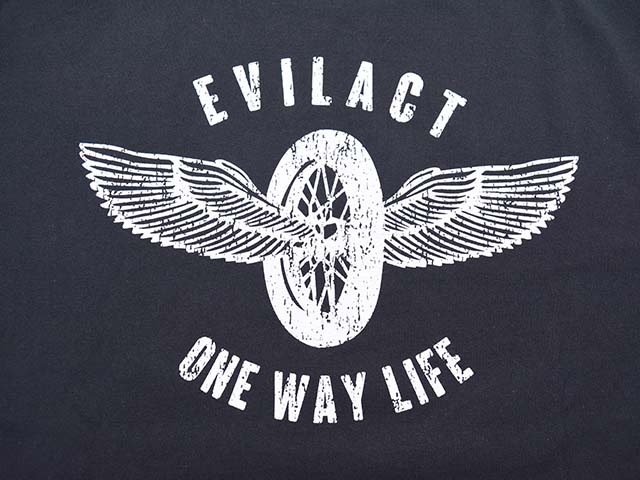 (30% OFF)��2����EVILACT/�����֥륢���ȡ�2024SS��Skull L/S Tee/��������󥰥��꡼��Tee��(EA-WFRSS-T04)