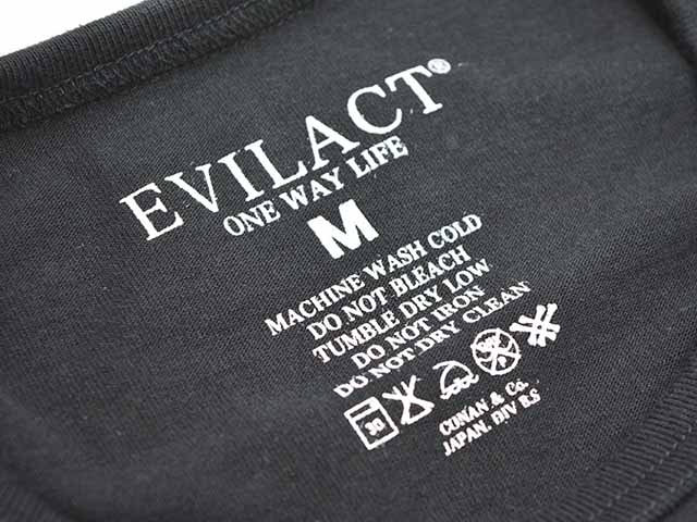 (30% OFF)��2����EVILACT/�����֥륢���ȡ�2024SS��Skull L/S Tee/��������󥰥��꡼��Tee��(EA-WFRSS-T04)