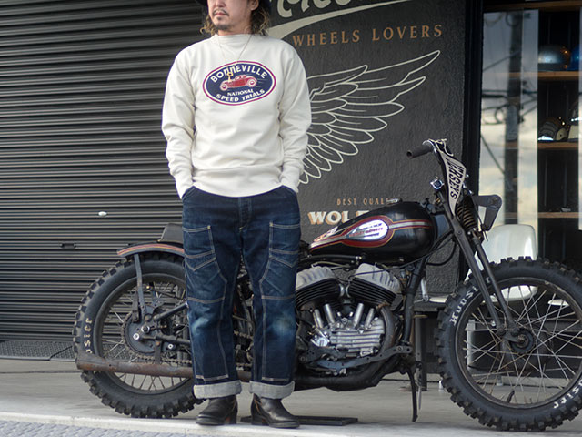 FREE WHEELERS/ե꡼ۥ顼2024FWDouble V Sweat ShirtsBONNEVILLE/֥֥åȥġɥܥͥӥɡ(2434005)