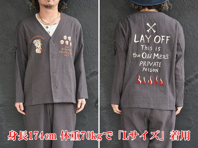 ��GANGSTERVILLE/����󥰥������ӥ��2025SS��Poison Carp Opening Shirts/�ݥ����󥫡��ץ����ץ˥󥰥���ġ�(GSV5111)