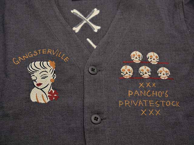 ��GANGSTERVILLE/����󥰥������ӥ��2025SS��Poison Carp Opening Shirts/�ݥ����󥫡��ץ����ץ˥󥰥���ġ�(GSV5111)