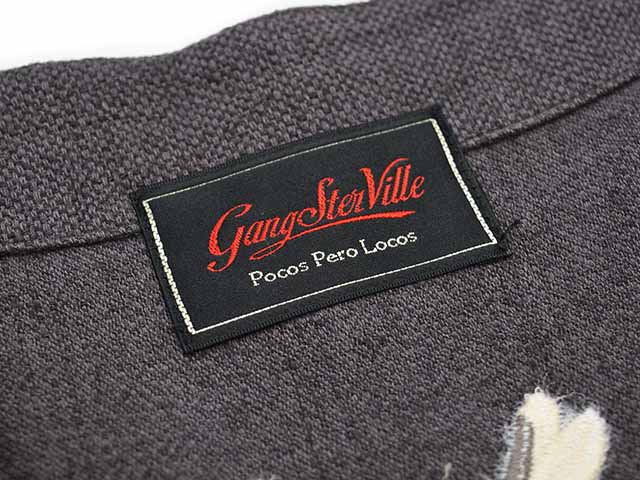 ��GANGSTERVILLE/����󥰥������ӥ��2025SS��Poison Carp Opening Shirts/�ݥ����󥫡��ץ����ץ˥󥰥���ġ�(GSV5111)