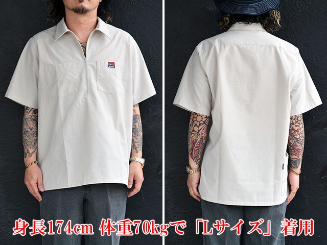 (30% OFF)��4����BLUCO/�֥륳��2025SS��Pullover S/S Work Shirts/�ץ륪���С����硼�ȥ��꡼�֥������ġ�(153-21-001)