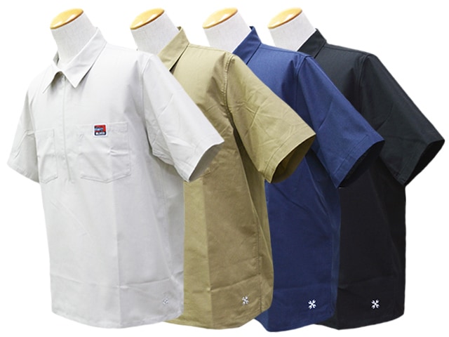 (30% OFF)��4����BLUCO/�֥륳��2025SS��Pullover S/S Work Shirts/�ץ륪���С����硼�ȥ��꡼�֥������ġ�(153-21-001)