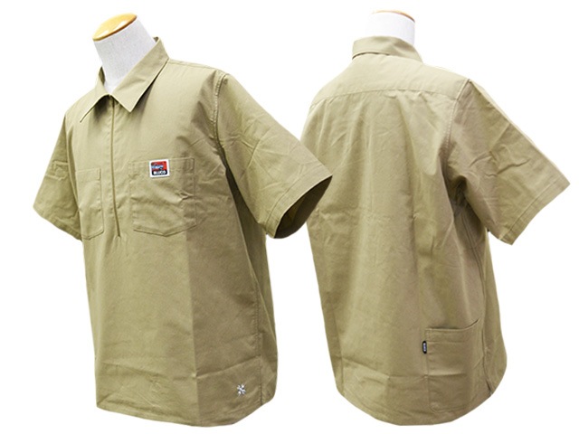 (30% OFF)��4����BLUCO/�֥륳��2025SS��Pullover S/S Work Shirts/�ץ륪���С����硼�ȥ��꡼�֥������ġ�(153-21-001)