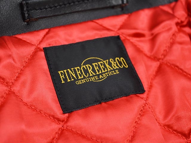 ��FINE CREEK&CO/�ե����󥯥꡼������ɥ����ۡ�Double Riders Jacket��Edward Heavy Weight��/���֥�饤���������㥱�åȡɥ��ɥ�ɥإӡ��������ȡɡ�(ACJK032)