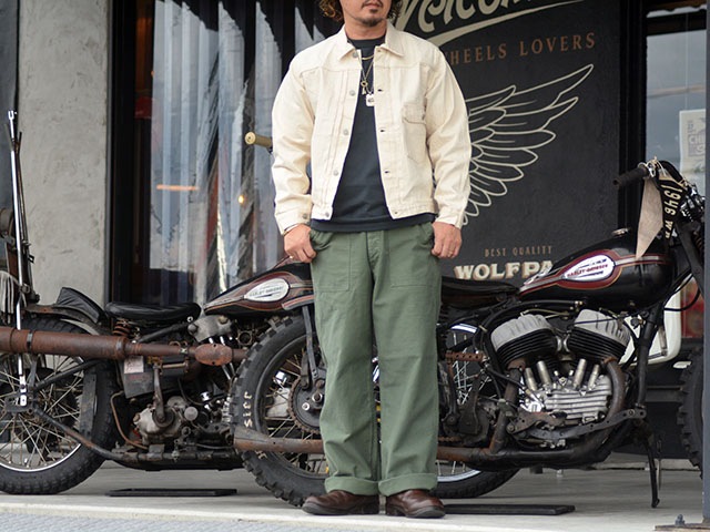 ��2����FULLCOUNT/�ե륫����ȡۡ�Utility Trousers/�桼�ƥ���ƥ����ȥ饦��������(1992-24A)