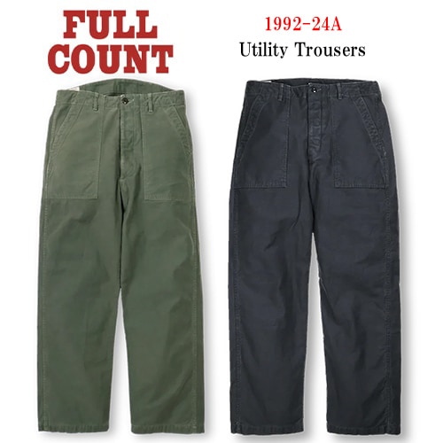 全2色【FULLCOUNT/フルカウント】「Utility Trousers/ユーティリティー