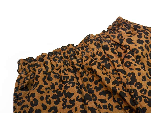 ��2����FLUTTER/�ե�å�����2025AW��The Holiday-Comfy fit-Cotton Twill Leopard Easy Pants/���ۥ�ǡ�����ե����ե��åȥ��åȥ�ĥ���쥪�ѡ��ɥ��������ѥ�ġ�(FL25-PT006)