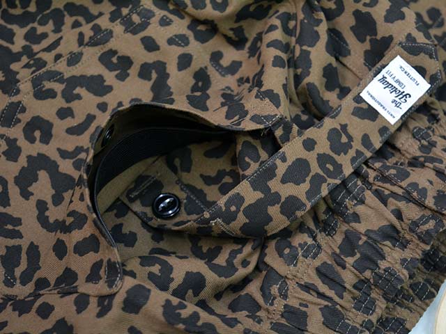 ��2����FLUTTER/�ե�å�����2025AW��The Holiday-Comfy fit-Cotton Twill Leopard Easy Pants/���ۥ�ǡ�����ե����ե��åȥ��åȥ�ĥ���쥪�ѡ��ɥ��������ѥ�ġ�(FL25-PT006)