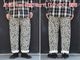 ��2����FLUTTER/�ե�å�����2025AW��The Holiday-Comfy fit-Cotton Twill Leopard Easy Pants/���ۥ�ǡ�����ե����ե��åȥ��åȥ�ĥ���쥪�ѡ��ɥ��������ѥ�ġ�(FL25-PT006)