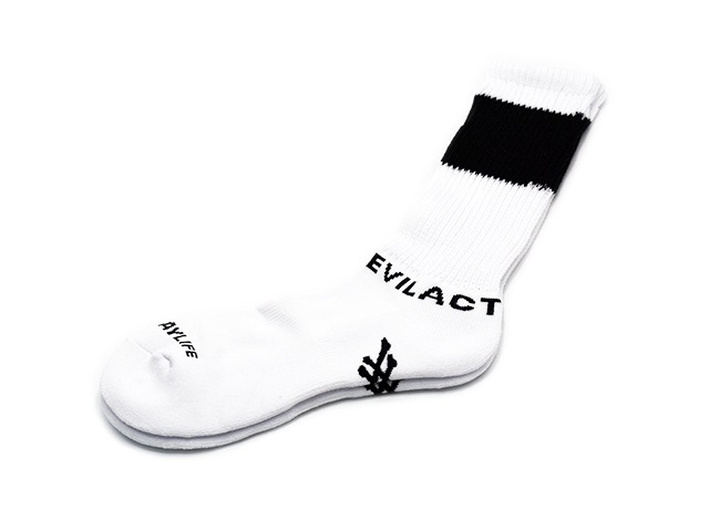 ��3����EVILACT/�����֥륢���ȡ�2026SS��Line Loose Socks/�饤��롼�����å�����(EA26-LOOSESOCKS)