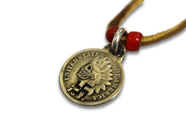 【レア】 1点物　スワスティカ　ネックレストップ CHOOKE/チョーク】「Indian Swastika Pendant Top/インディアン