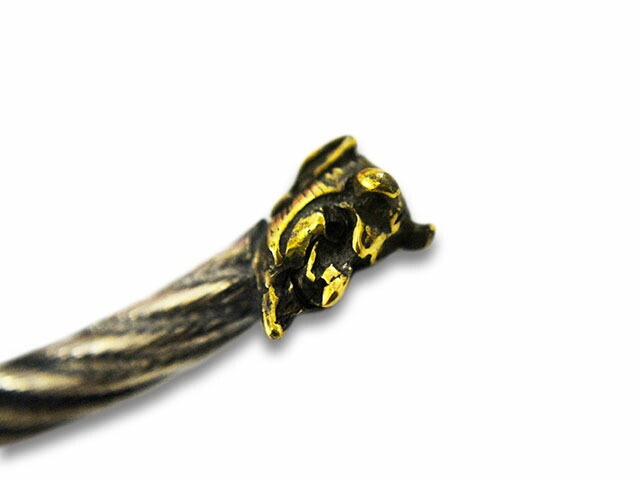 ��galcia/���륷���ۡߡ�GANGSTERVILLE/����󥰥������ӥ�ۡ�Devil&Skull Bangle/�ǥӥ�&������Х󥰥��(GSG-BA002SB)