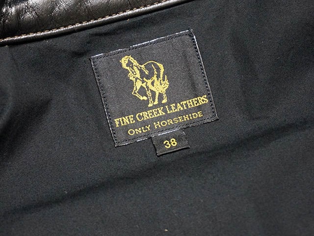 ��FINE CREEK LEATHERS/�ե����󥯥꡼���쥶�����ۡ�Leather Jacket��Richmond��/�쥶�����㥱�åȡɥ�å����ɡɡ�(FCJK001)