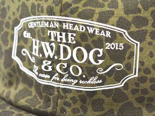��6����THE H.W.DOG&CO./�ɥå�����ɥ�����2024SS��Military Trucker Cap/�ߥ꥿�꡼�ȥ�å�������åס�(D-00900)