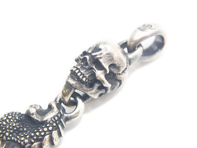 マッドカルト スカルデザイン シルバーペンダント ワンオフ MAD CULT/マッドカルト】「Assassin's Claw Pendant Top/アサシンズ