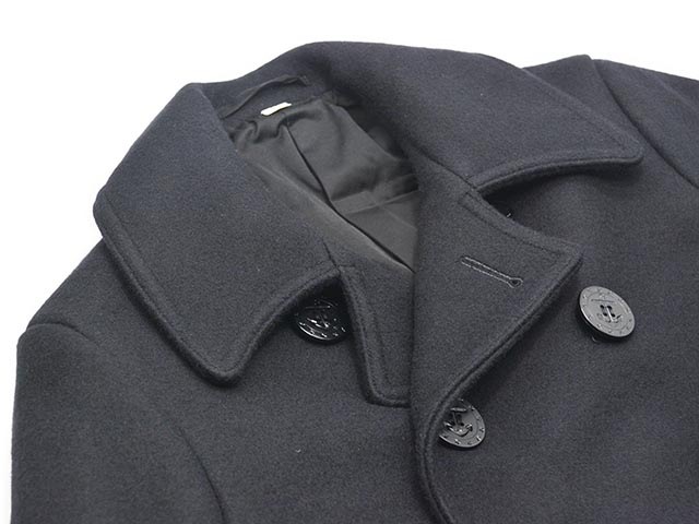 ��BUZZ RICKSON'S/�Х��ꥯ���󥺡ۡ�Type Black Pea Coat/�����ץ֥�å��ԡ������ȡ�(BR12394)