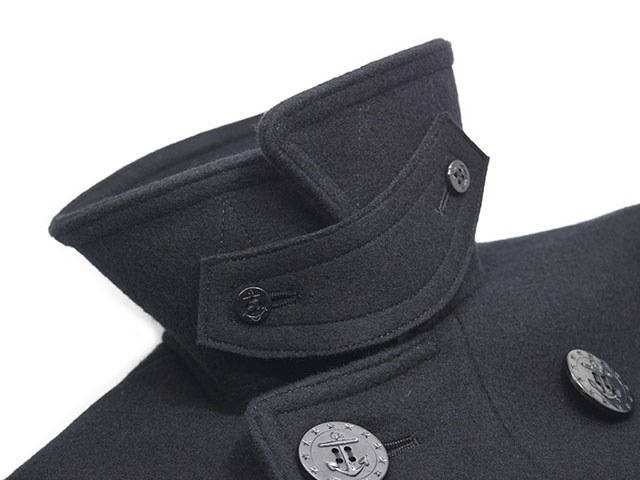 ��BUZZ RICKSON'S/�Х��ꥯ���󥺡ۡ�Type Black Pea Coat/�����ץ֥�å��ԡ������ȡ�(BR12394)