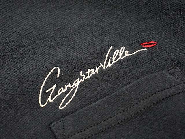 ��2����GANGSTERVILLE/����󥰥������ӥ��2024AW��Heavy Weight Binder Neck L/S Tee��TIGER ALLEY��/�إӡ��������ȥХ�������ͥå����󥰥��꡼��Tee�ɥ����������쥤�ɡ�(GSV-24-AW-14)