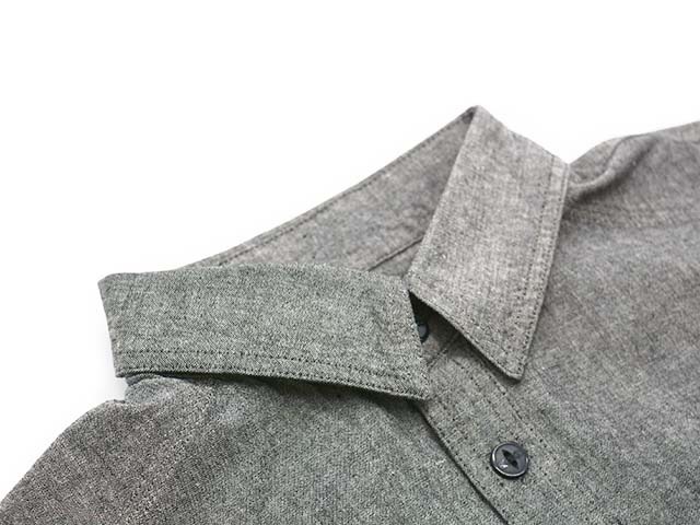 (30% OFF)��2����BLUCO/�֥륳��2025SS��Chambray L/S Work Shirts/�����֥졼���󥰥��꡼�֥������ġ�(151-11-121)